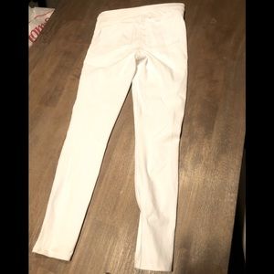 Spanx white full length jeggings in L/Tall